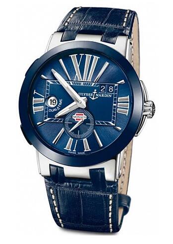 Review Best Ulysse Nardin Dual time GMT 243-00LE watches sale